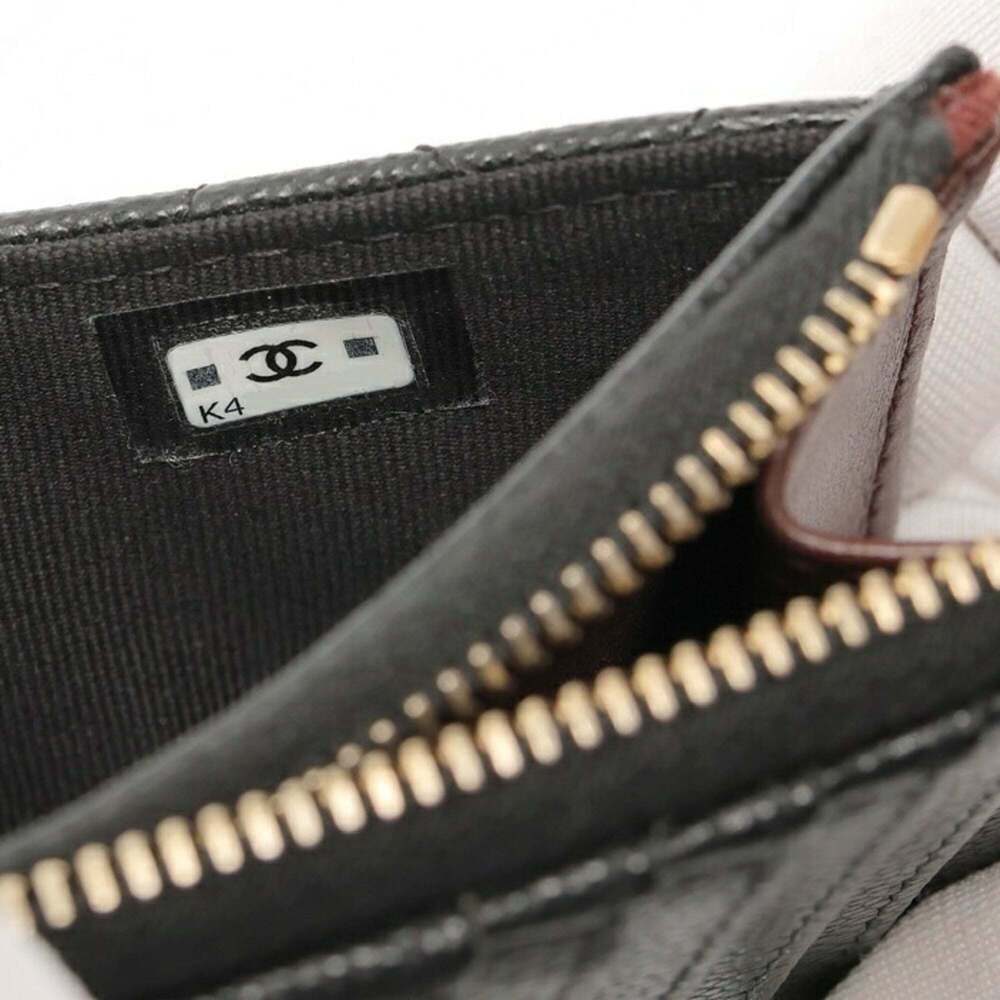 CHANEL Black Caviar Leather Wallet - Picture 6 of 7
